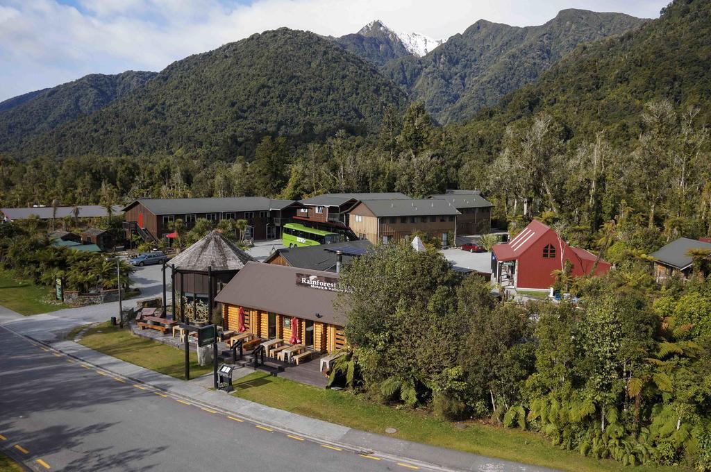 Rainforest Retreat Hotell Franz Josef Exteriör bild